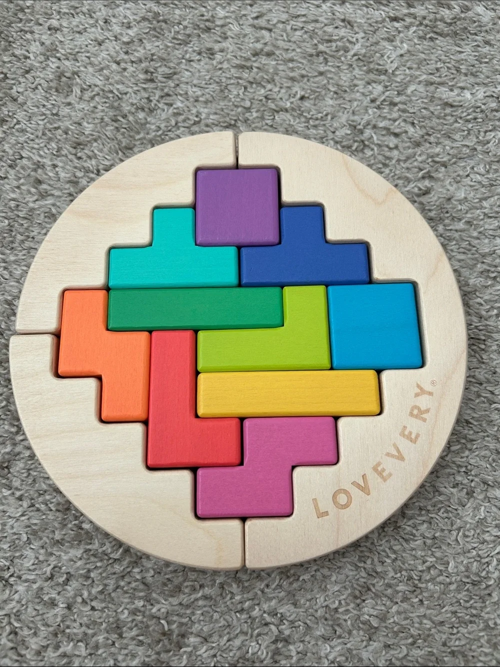 Lovevery Wooden Wobble Puzzle